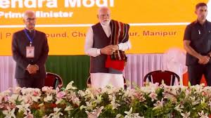 Modi in Manipur: PM pays first visit since ethnic violence in state; inaugurates developmental projects worth Rs 7,300 crore | India News - The Times of India